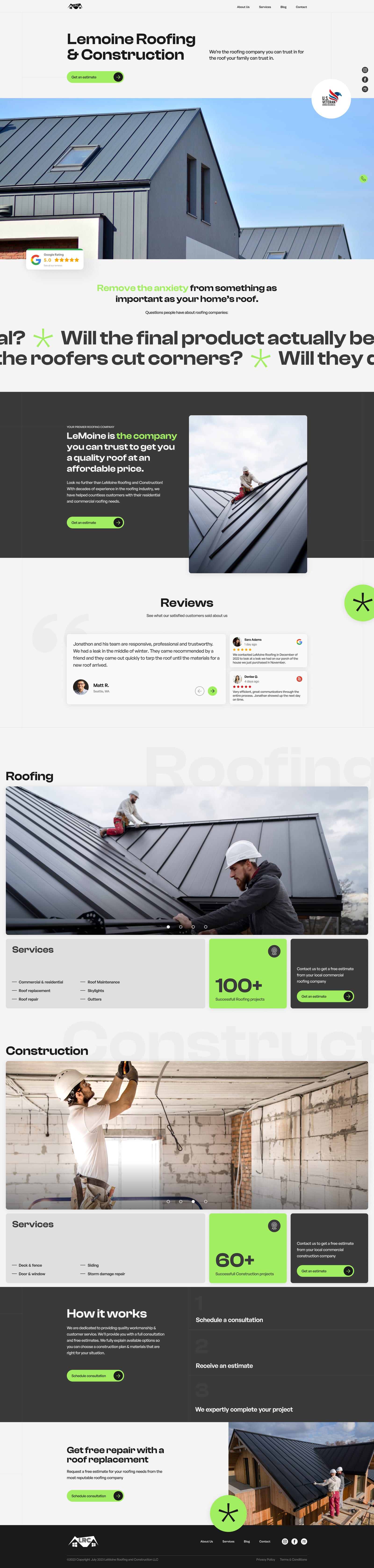 Lemoine Roofing & Construction