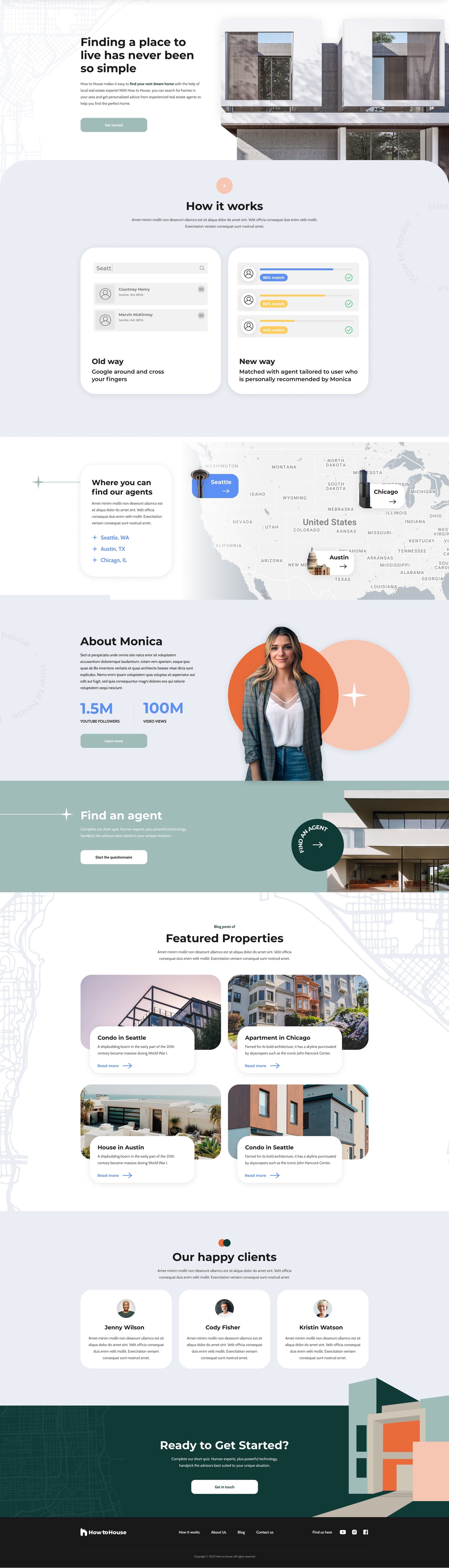 Agent dashboard